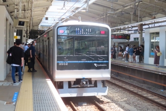 新百合ヶ丘駅から小田急多摩センター駅の乗車記録(乗りつぶし)写真
