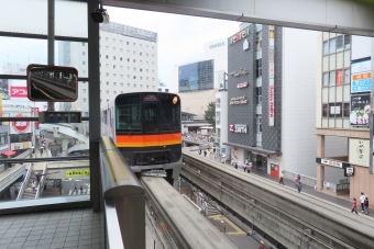 立川南駅から立川北駅の乗車記録(乗りつぶし)写真