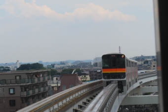 玉川上水駅から上北台駅の乗車記録(乗りつぶし)写真