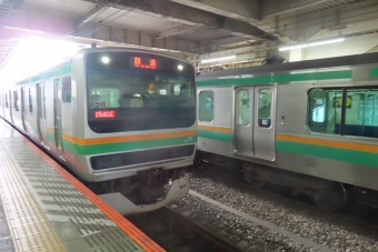 平塚駅から小山駅:鉄道乗車記録の写真