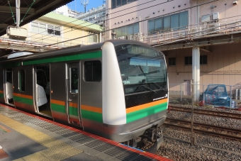 平塚駅から横浜駅:鉄道乗車記録の写真