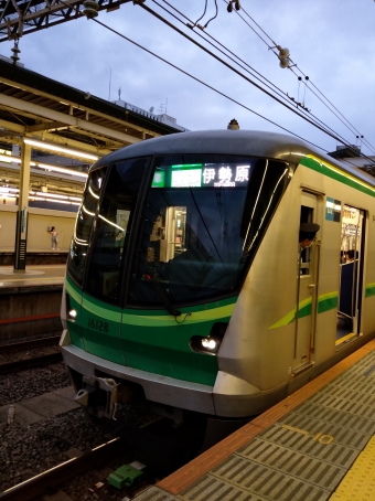 霞ケ関駅から新百合ヶ丘駅の乗車記録(乗りつぶし)写真