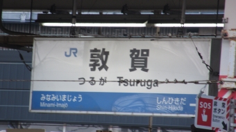 敦賀駅から南今庄駅:鉄道乗車記録の写真