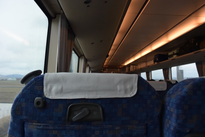 鉄道乗車記録の写真:車内設備、様子(11)        「金沢ー福井間です」