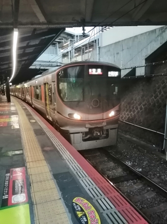 天王寺駅から大阪駅:鉄道乗車記録の写真