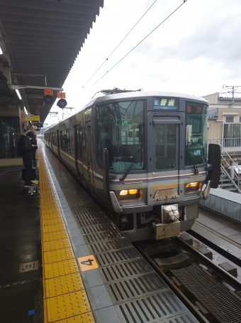 福知山駅から園部駅の乗車記録(乗りつぶし)写真