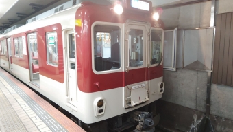 近鉄名古屋駅から江戸橋駅の乗車記録(乗りつぶし)写真