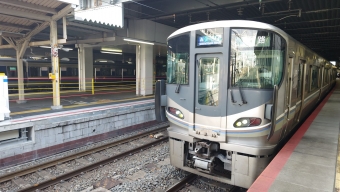 京都駅から姫路駅の乗車記録(乗りつぶし)写真