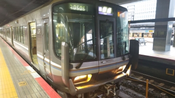 京都駅から園部駅:鉄道乗車記録の写真