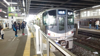 高槻駅から京都駅:鉄道乗車記録の写真