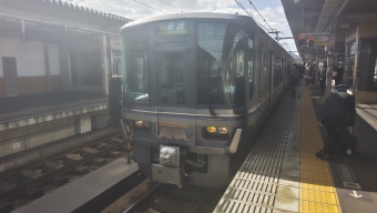 福知山駅から谷川駅の乗車記録(乗りつぶし)写真