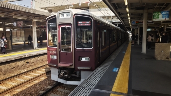 西宮北口駅から高速神戸駅の乗車記録(乗りつぶし)写真
