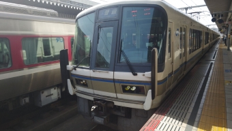 姫路駅から須磨駅の乗車記録(乗りつぶし)写真