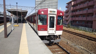 津新町駅から伊勢中川駅の乗車記録(乗りつぶし)写真