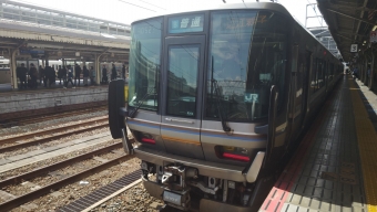 京都駅から近江舞子駅の乗車記録(乗りつぶし)写真