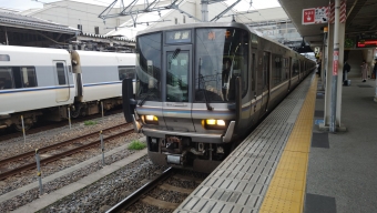 米原駅から高槻駅:鉄道乗車記録の写真