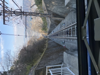 八栗山上駅から八栗登山口駅の乗車記録(乗りつぶし)写真