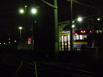 浅野駅から扇町駅の乗車記録(乗りつぶし)写真