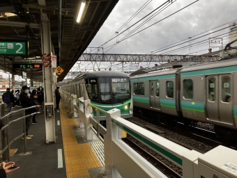 馬橋駅から我孫子駅の乗車記録(乗りつぶし)写真
