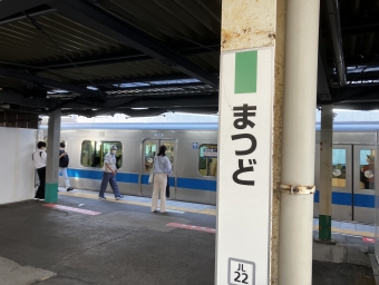 松戸駅から金町駅:鉄道乗車記録の写真