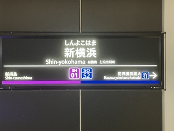 新横浜駅から海老名駅の乗車記録(乗りつぶし)写真