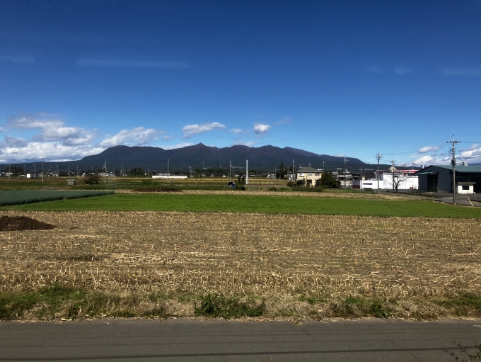 鉄道乗車記録の写真:車窓・風景(1)          「上毛線から見える赤城山」