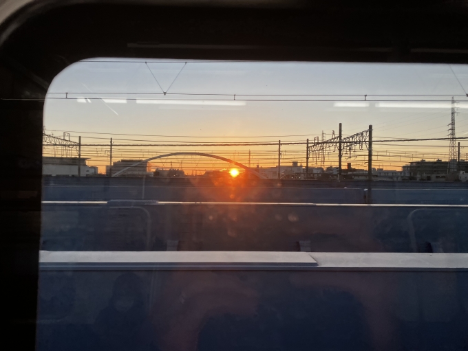 鉄道乗車記録の写真:車窓・風景(4)        「令和6年　初日の出」