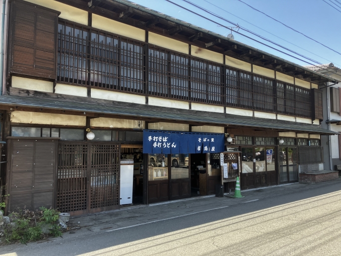 鉄道乗車記録の写真:駅弁・グルメ(4)        「三峰口駅前の蕎麦屋」