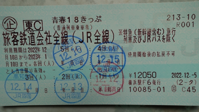 鉄道乗車記録の写真:きっぷ(1)          「第２ラウンド」