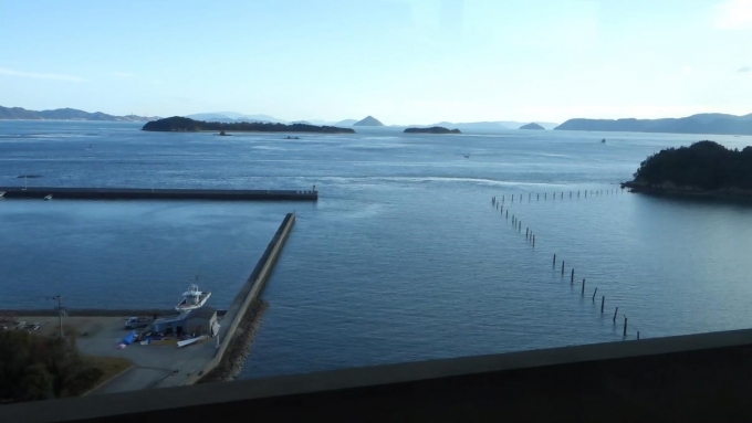 鉄道乗車記録の写真:車窓・風景(10)        「瀬戸大橋からの眺め」