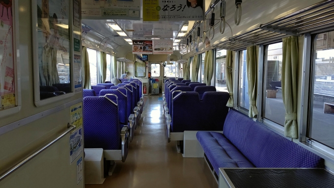 鉄道乗車記録の写真:車内設備、様子(8)        「【復路【15日）】中村駅から若井駅まで」