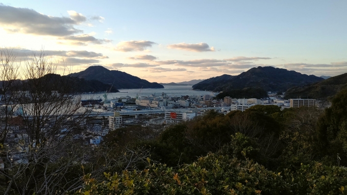 鉄道乗車記録の写真:旅の思い出(16)        「宇和島城からの眺め」