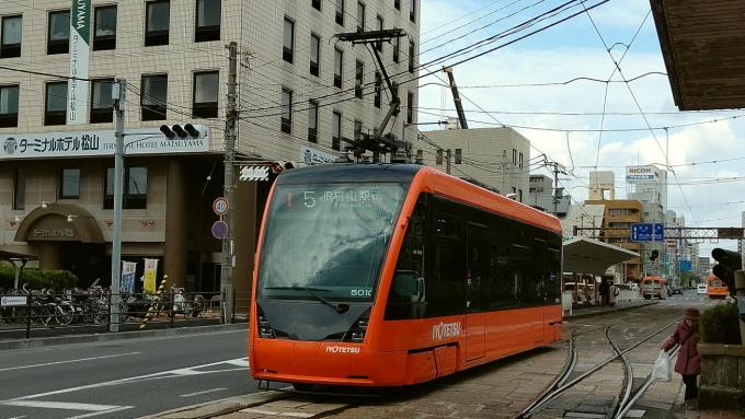 鉄道乗車記録の写真:旅の思い出(17)        「松山の路面電車」
