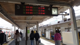 筑前前原駅から博多駅の乗車記録(乗りつぶし)写真