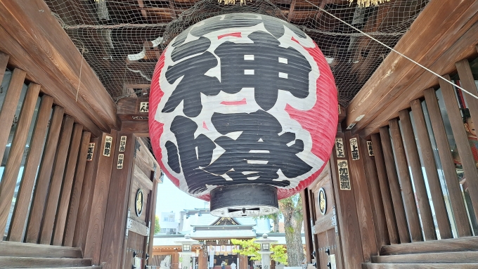 鉄道乗車記録の写真:旅の思い出(13)     「櫛田神社」
