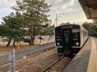 博多駅から海ノ中道駅の乗車記録(乗りつぶし)写真