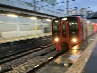 南福岡駅から博多駅の乗車記録(乗りつぶし)写真
