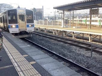 南福岡駅から博多駅の乗車記録(乗りつぶし)写真