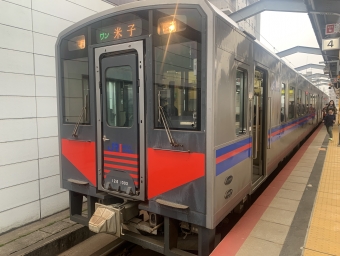 出雲市駅から松江駅の乗車記録(乗りつぶし)写真