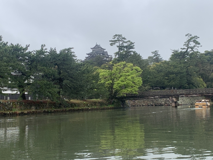 鉄道乗車記録の写真:旅の思い出(1)          「松江城」