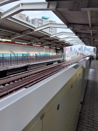 中津駅から西中島南方駅の乗車記録(乗りつぶし)写真