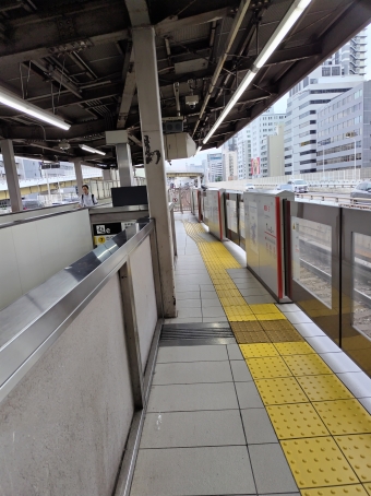 江坂駅から新大阪駅の乗車記録(乗りつぶし)写真