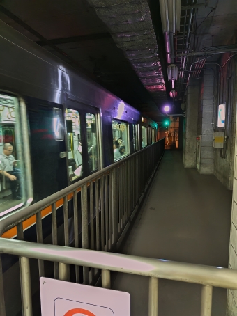 北新地駅から四条畷駅の乗車記録(乗りつぶし)写真