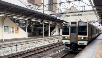 高崎駅から沼田駅の乗車記録(乗りつぶし)写真