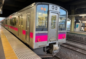 弘前駅から新青森駅の乗車記録(乗りつぶし)写真