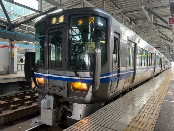 福井駅から野々市駅の乗車記録(乗りつぶし)写真