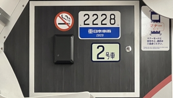 西新宿駅から東高円寺駅の乗車記録(乗りつぶし)写真