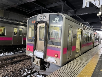 大館駅から弘前駅の乗車記録(乗りつぶし)写真