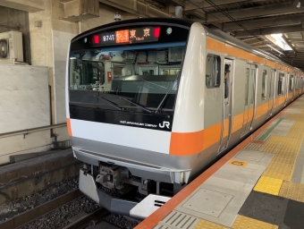 荻窪駅から阿佐ケ谷駅の乗車記録(乗りつぶし)写真