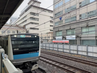 蒲田駅から川崎駅の乗車記録(乗りつぶし)写真